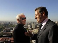 Բրունին և Ազնավուրը Սարկոզիի համար