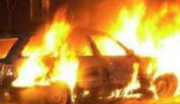 Ավտոմեքենա է այրվել Լուկաշին գյուղում. կա 5 վիրավոր