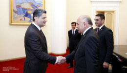 Տիգրան Սարգսյանն ընդունել է Թուրքմենստանի պատվիրակությանը