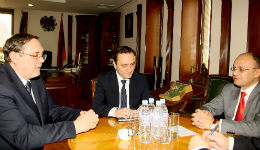 Սեյրան Օհանյանի հանդիպումը ՌԴ արտակարգ և լիազոր դեսպան Իվան Վոլինկինի հետ