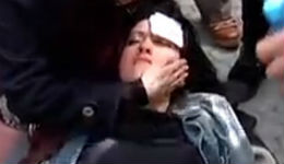 Բողոքի ակցիայի ժամանակ ոստիկանի հարվածից Ռուզաննա Եղնուկյանը հիվանդանոց տեղափոխվեց (տեսանյութ)
