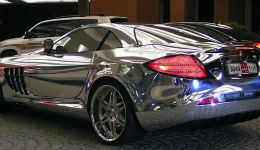Ամբողջությամբ սպիտակ ոսկուց Mercedes՝ արաբ շեյխի պատվերով (լուսանկարներ)